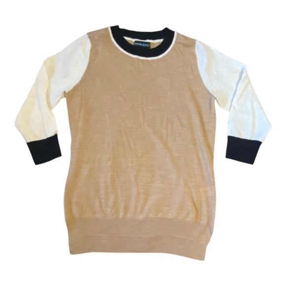 Cynthia Rowley extrafine merino wool sweater szM - Picture 3 of 14